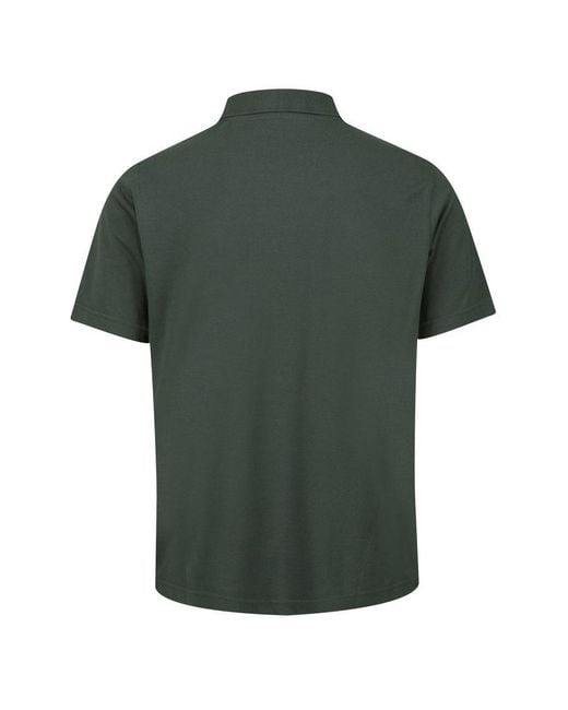 Regatta Green Pro 65/35 Short-Sleeved Polo Shirt (Dark) for men