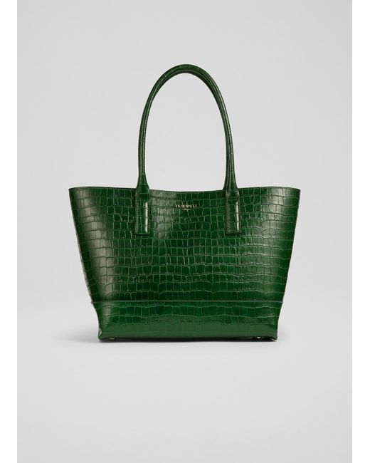 L.K.Bennett Green Lacey Tote, Forest