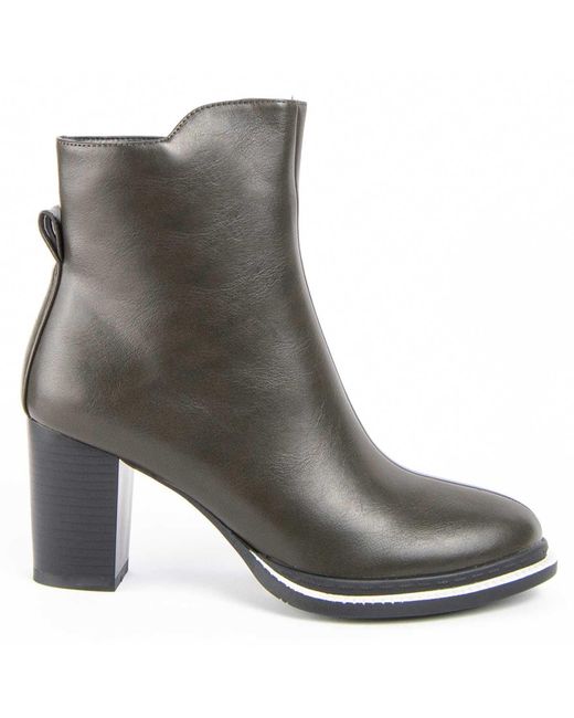 Montevita Gray Ankle Boot Vareli2