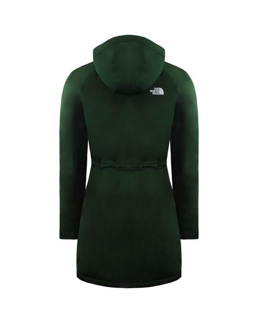 The North Face Green Recycled Brooklyn Parka Jacket
