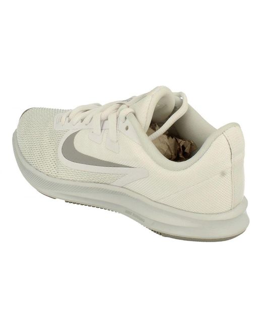Nike White Downshifter 9 Trainers