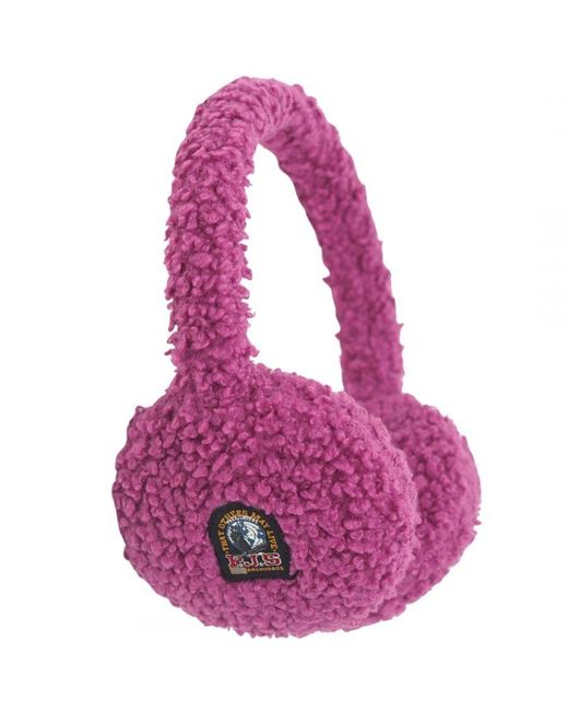 Parajumpers Pink Power Earmuffs Deep Orchird Accessory