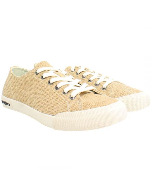 Seavees Natural Seavess Monterey Raffia Shoes Canvas (Archived)