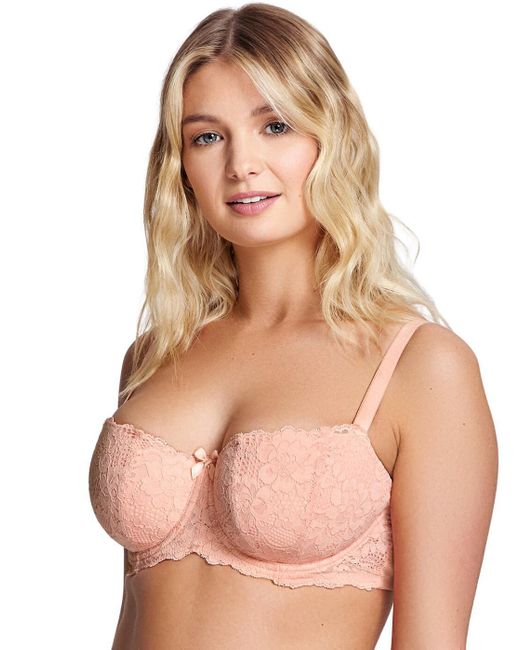 Cleo By Panache Pink 10191 Jorja Padded Balcony Bra