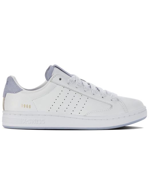K-swiss White Trainer Lozan Klub Lth