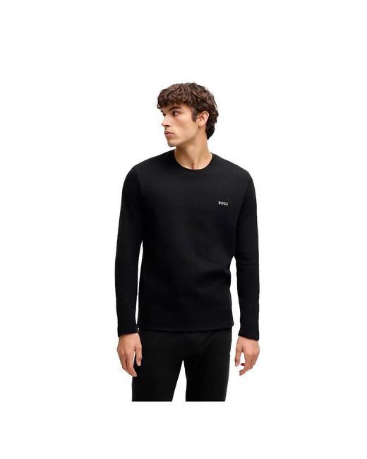 Boss Black Waffle Bt Shirt for men