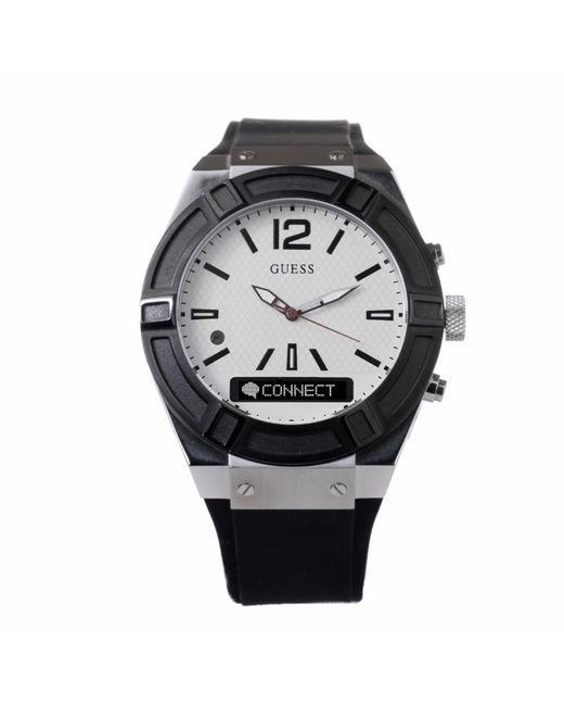 Guess Herrenuhr Quartz in Metallic für Herren
