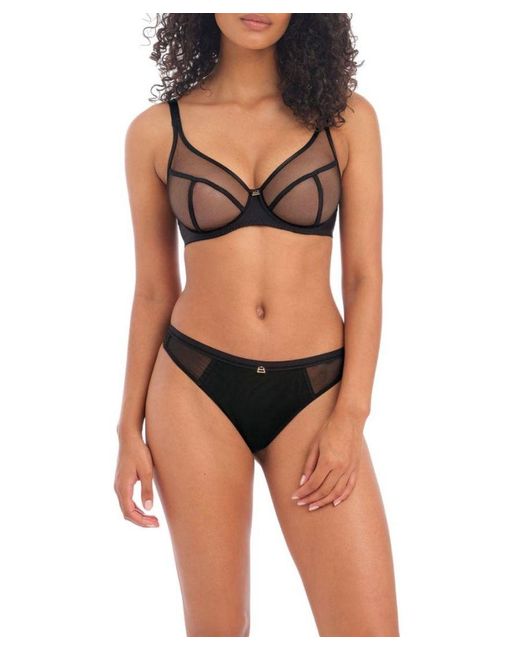 Freya Black Snapshot Thong
