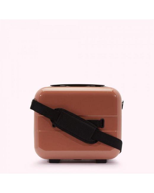 Lulu Guinness Orange Agate Lips Vanity Case