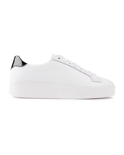 Barbour White International Bianca Trainers