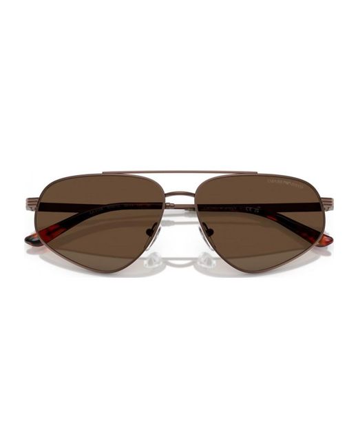 Emporio Armani Brown Ea2156 59 300673 Sunglasses for men