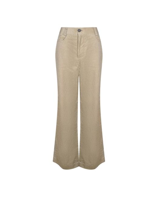 Parajumpers Natural Lorenza Sun Kissed Cord Trousers Cotton