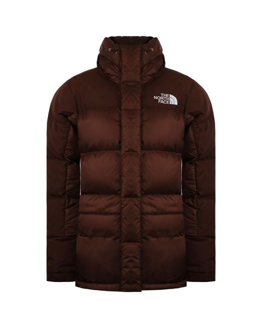 The North Face Brown Himalayan Padded Jacket Nylon
