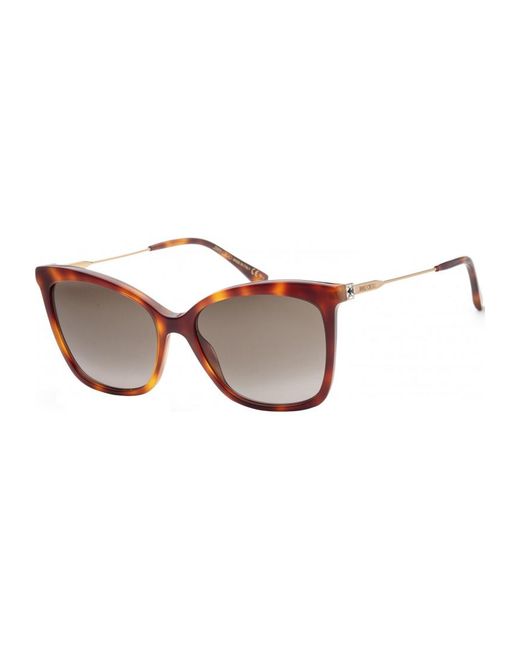 Jimmy Choo Brown Macis 55 86 Ha Sunglasses