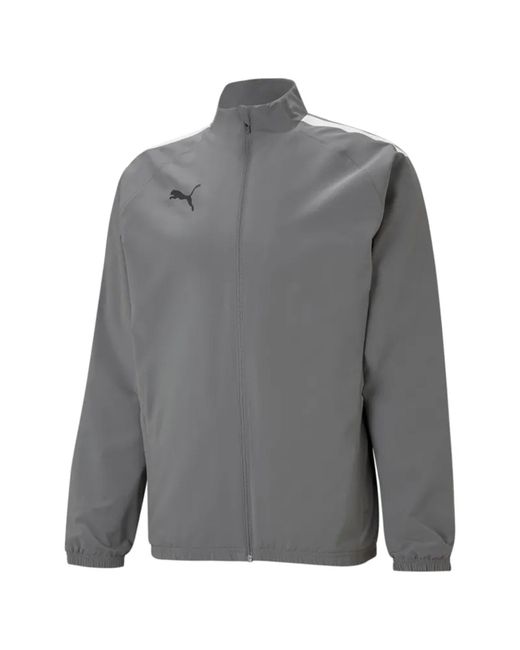 PUMA Gray Teamliga Sideline Jacket for men