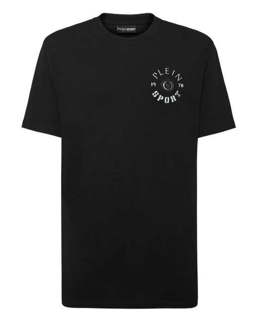 Philipp Plein T-shirt Round Neck Ss 1978 in het Black voor heren