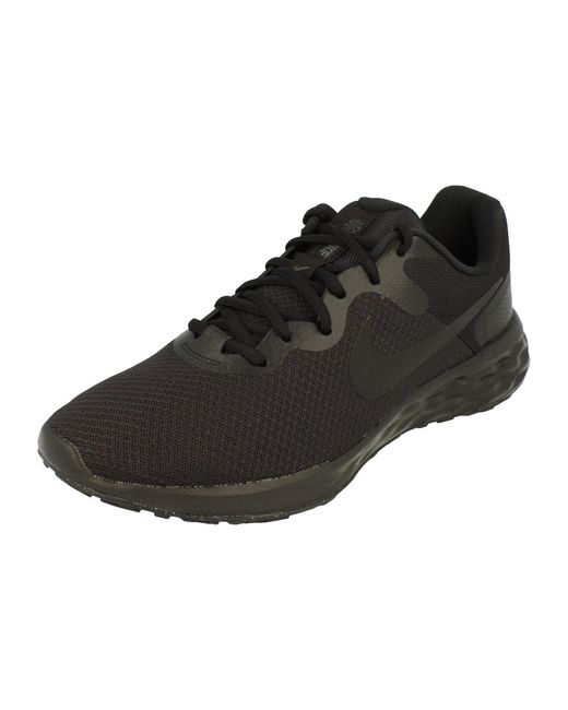 Nike Black Revolution 6 Nn Running Trainers for men