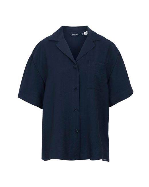 Regatta Blue Ladies Salise Lightweight Shirt