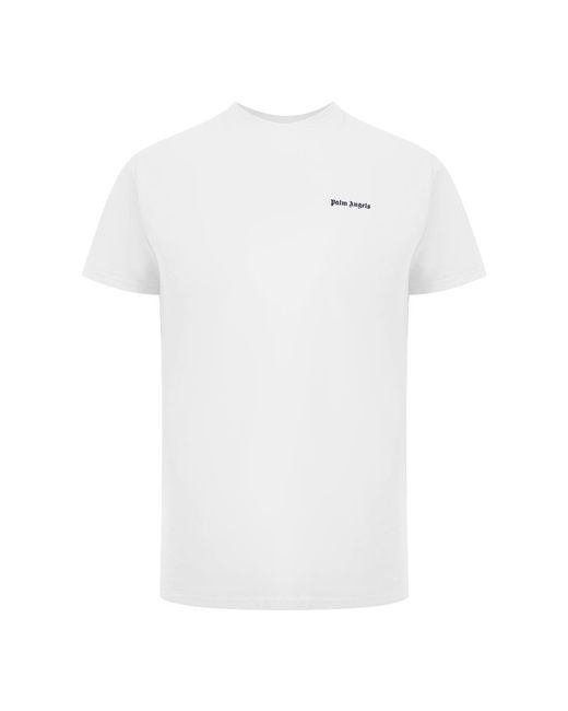 Palm Angels White Two-Pack Classic Logo T-Shirts Cotton for men