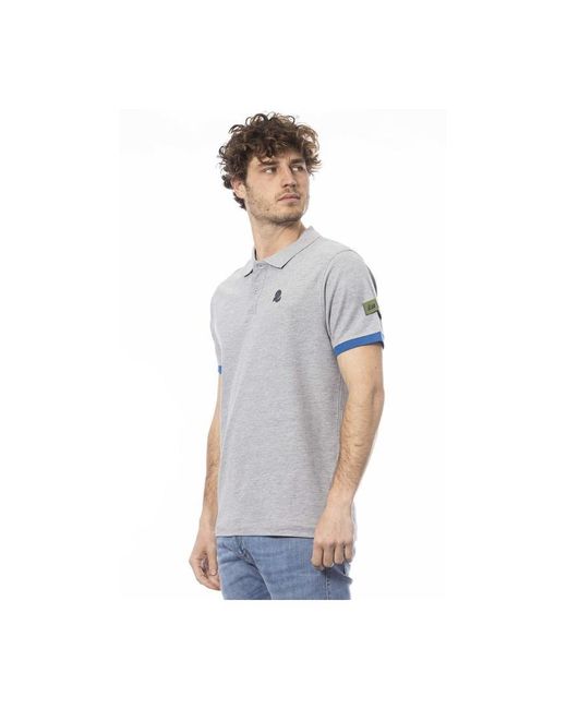 INVICTA WATCH Regular Fit Poloshirt Met Korte Mouwen Grijs in het White voor heren