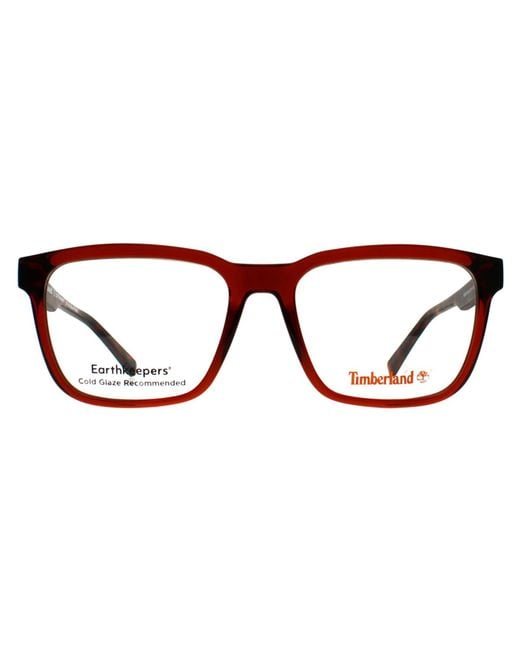 Timberland Brown Square Transparent Shiny Tb1763 for men