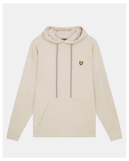 Lyle & Scott Natural Super Soft Hoodie for men