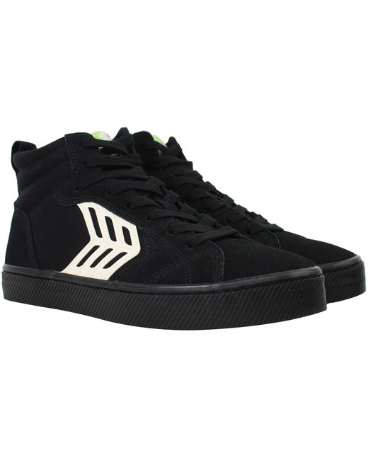 CARIUMA Black Catiba High Pro Skate Plimsolls