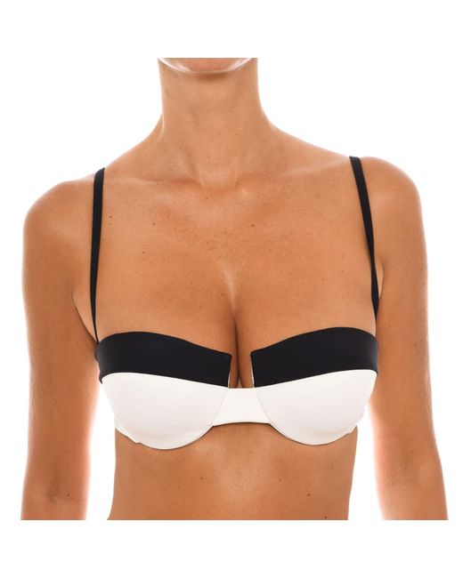 Marie Claire Black Underwired Bikini Bra 56776