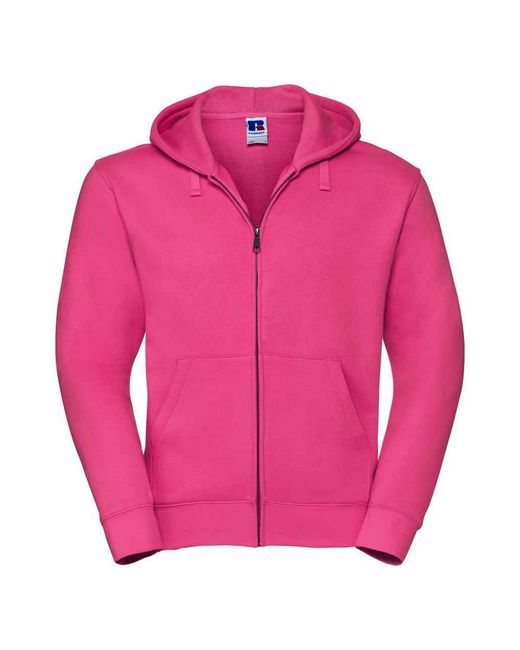 Russell Pink Authentic Hooded Sweatshirt for men