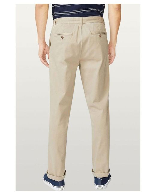 Nautica Gray Cotton Chino Trousers for men
