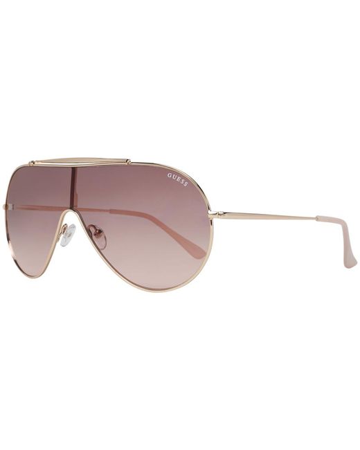 Guess Brown Sunglasses Gf0370 32T Rose Gradient Metal (Archived)