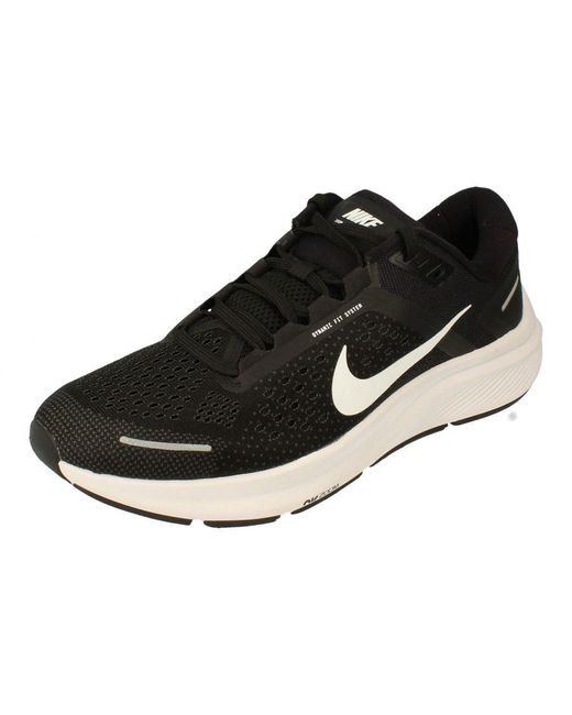 Nike Black Air Zoom Structure 23 Trainers for men
