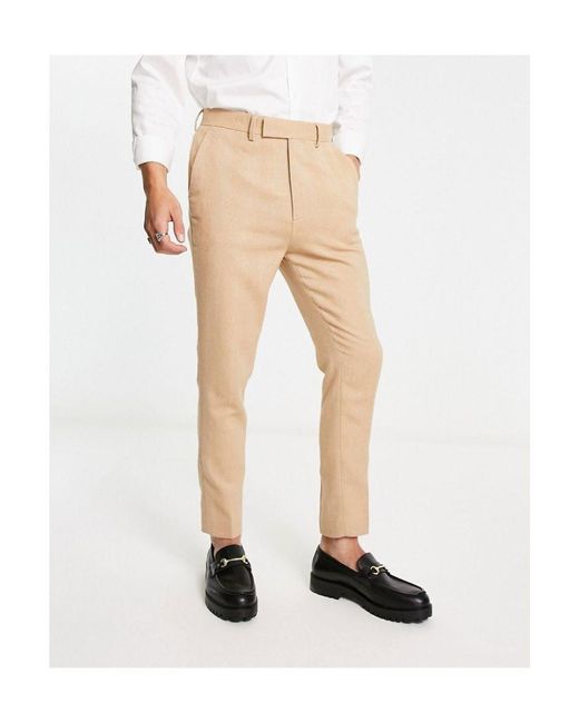 ASOS design tapered smart trousers, Men's Fashion, Bottoms, Trousers on  Carousell