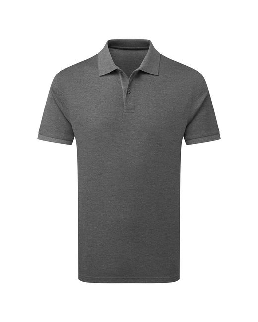 Asquith & Fox Gray Premium Mercerised Cotton Polo Shirt for men