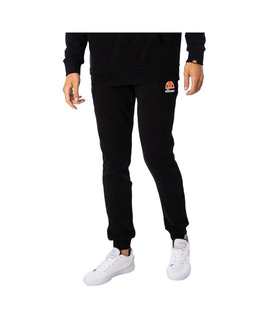 Ellesse Black Ovest Jogging Bottoms (Anthracite) for men