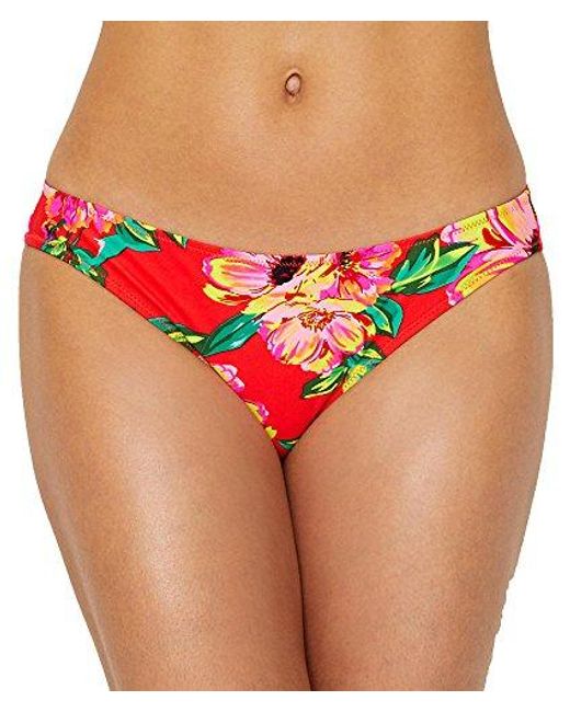 Pour Moi Red Heatwave Bikini Brief