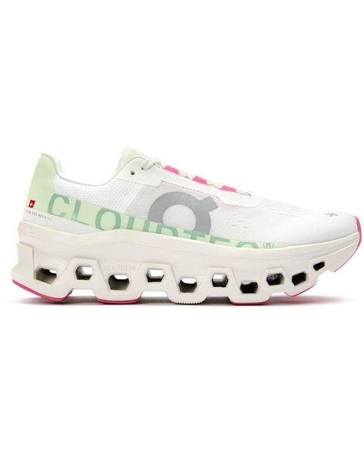 On Shoes White On Cloud Monster Trainers