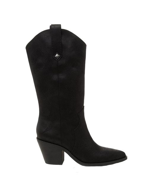 Rocket Dog Black Ladies Feria Long Boots