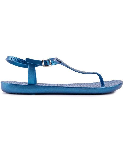 Coloko Blue Salvia Sandals