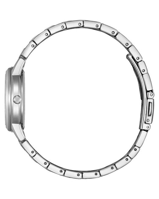 Citizen Metallic Watch Fe1241-71X Stainless Steel