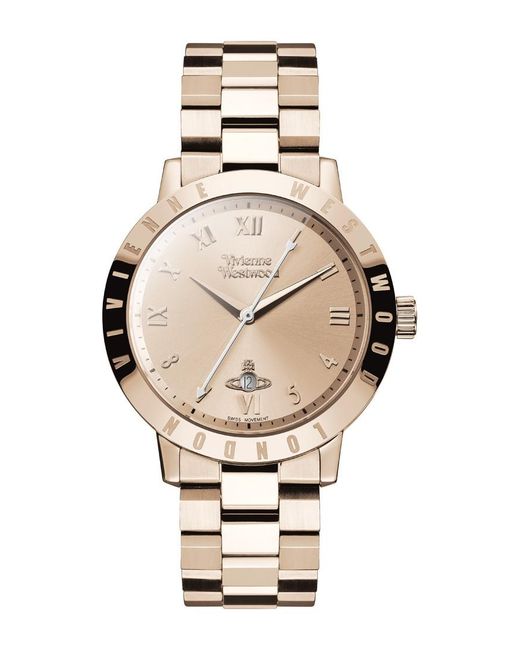 Vivienne Westwood Metallic Vv152Rsrs Ladies Bloomsbury Watch