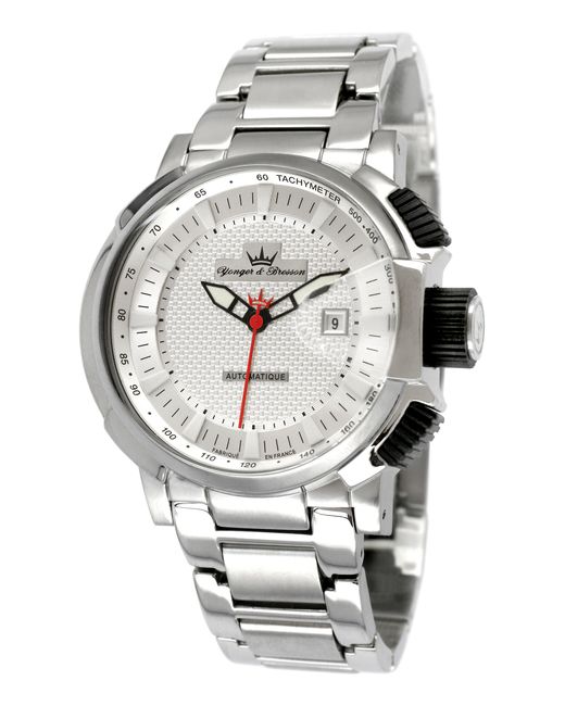 Yonger Gray Stainless Steel Watch for men