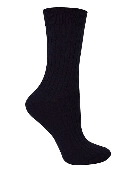 Steve Madden Blue Merino Wool Socks