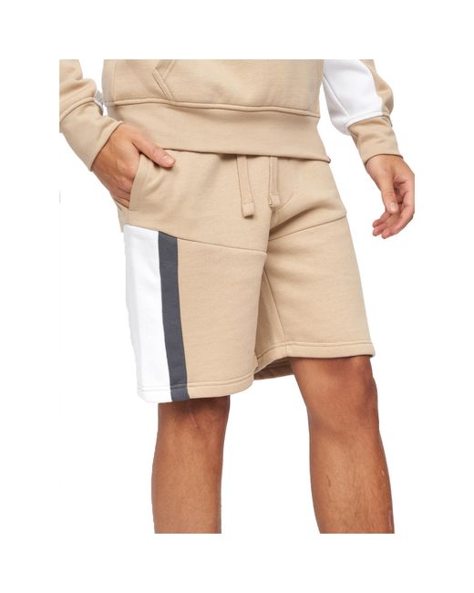 Crosshatch Natural Silomane Shorts for men