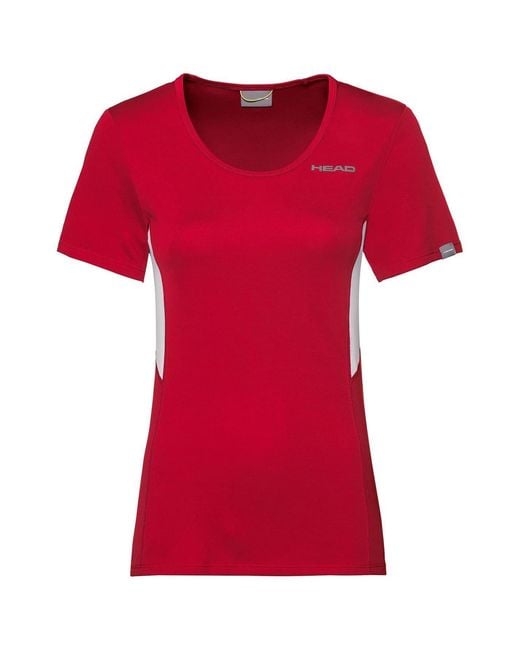 Head Regular T-Shirt in het Red