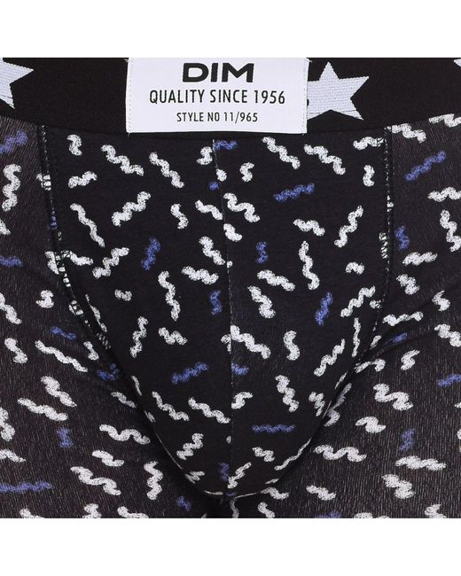 Dim Black Pack-3 Seamless Fashion Boxers D0C6D for men