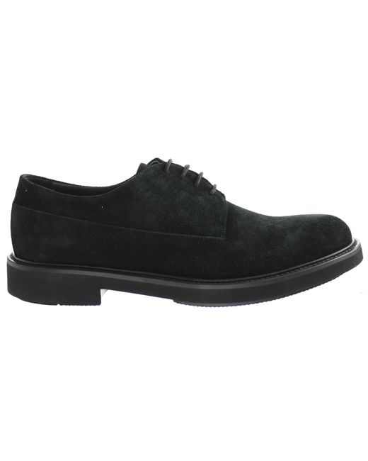 Emporio Armani Black Coconut Formal Shoes Leather (Archived) for men
