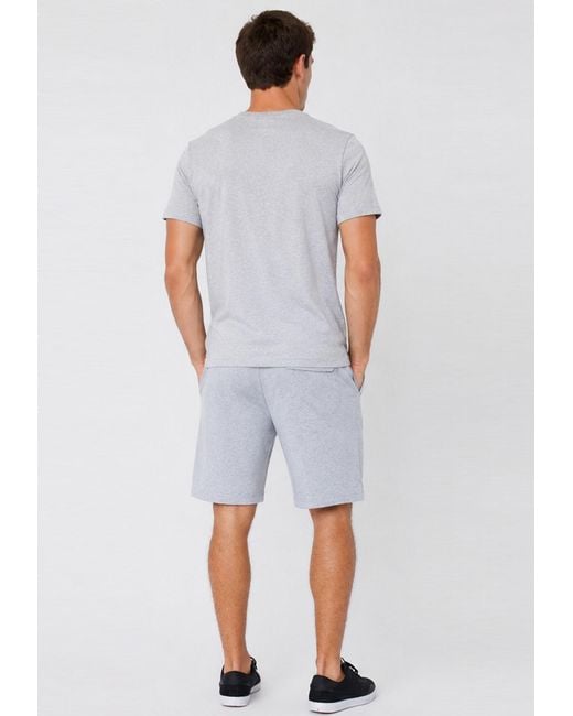 Nike White T-Shirt & Shorts Set for men