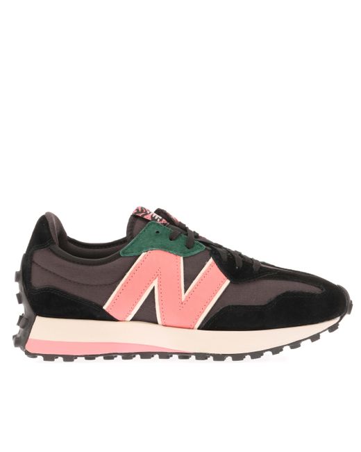 New Balance Black 327 Trainers for men