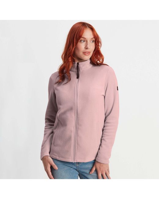 TOG24 Pink Revive Fleece Jacket Faded